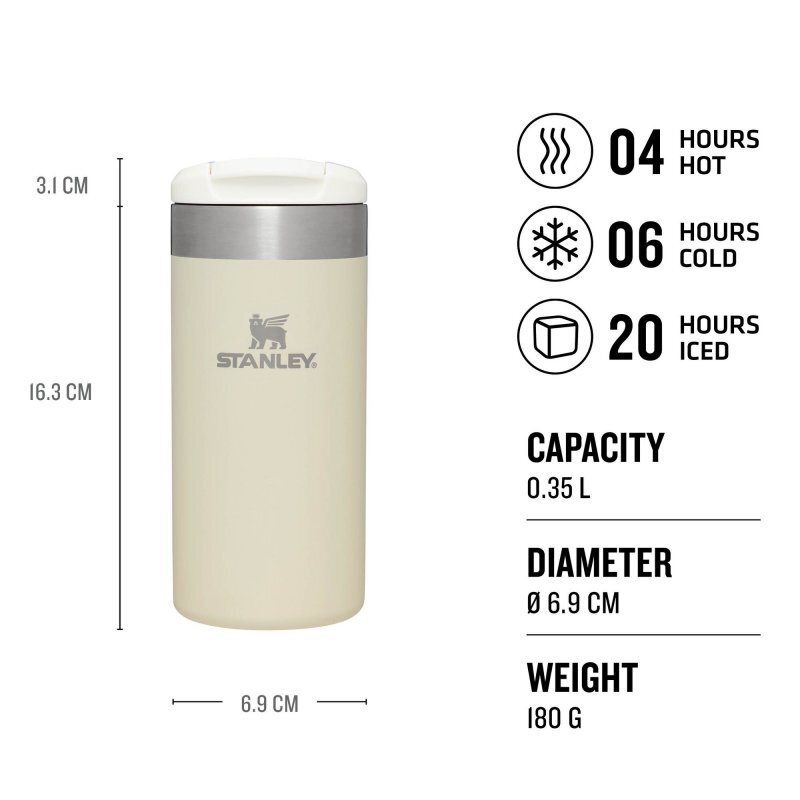 STANLEY Termo hrnček Aerolight 350ml Cream Metallic 2